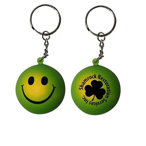 Mood™ Smiley Face Stress Key Chain... from ASI 30270 Aakron Line