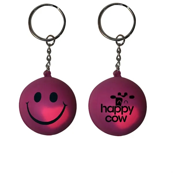 Mood™ Smiley Face Stress Key Chain... from ASI 30270 Aakron Line