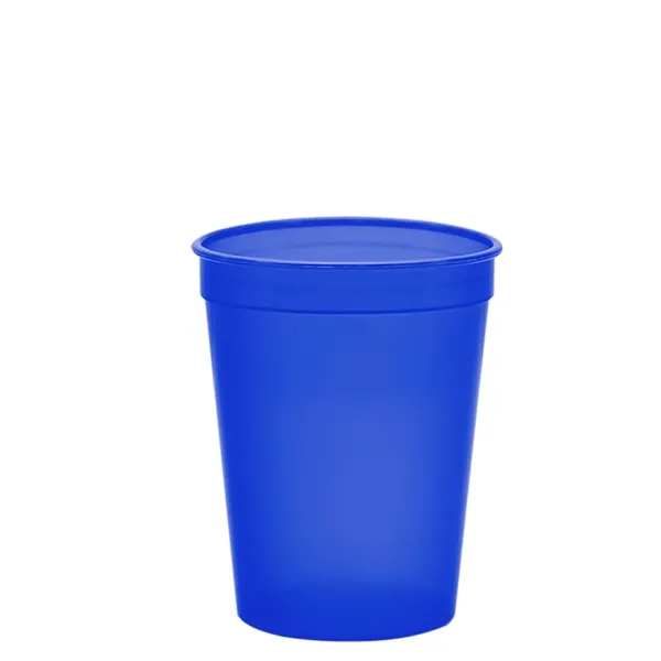 Molded in USA 16 oz. Stadium Cup with Lid & Straw... from ASI 40480 Koozie Group