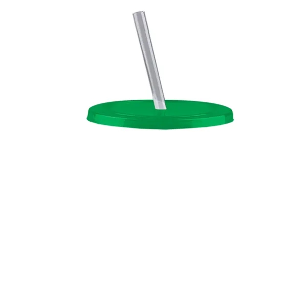 Molded in USA 16 oz. Stadium Cup with Lid & Straw... from ASI 40480 Koozie Group