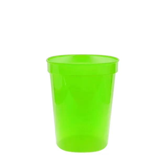 Molded in USA 16 oz. Stadium Cup with Lid & Straw... from ASI 40480 Koozie Group