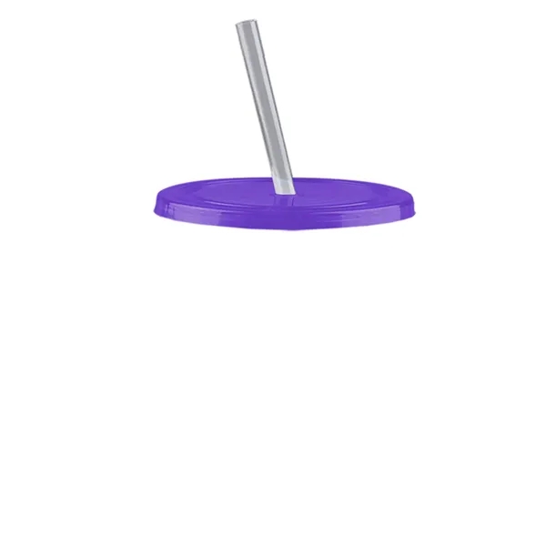 Molded in USA 16 oz. Stadium Cup with Lid & Straw... from ASI 40480 Koozie Group