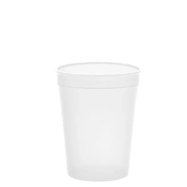 Molded in USA 16 oz. Stadium Cup with Lid & Straw... from ASI 40480 Koozie Group