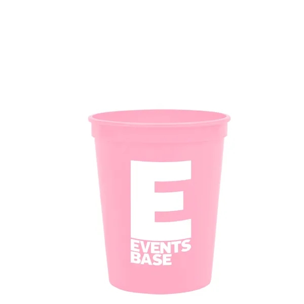 Molded in USA 16 oz. Stadium Cup with Lid & Straw... from ASI 40480 Koozie Group