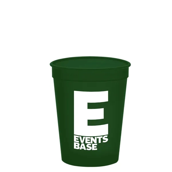 Molded in USA 16 oz. Stadium Cup with Lid & Straw... from ASI 40480 Koozie Group