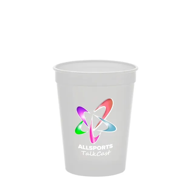 Molded in USA 16 oz. Stadium Cup with Lid & Straw... from ASI 40480 Koozie Group