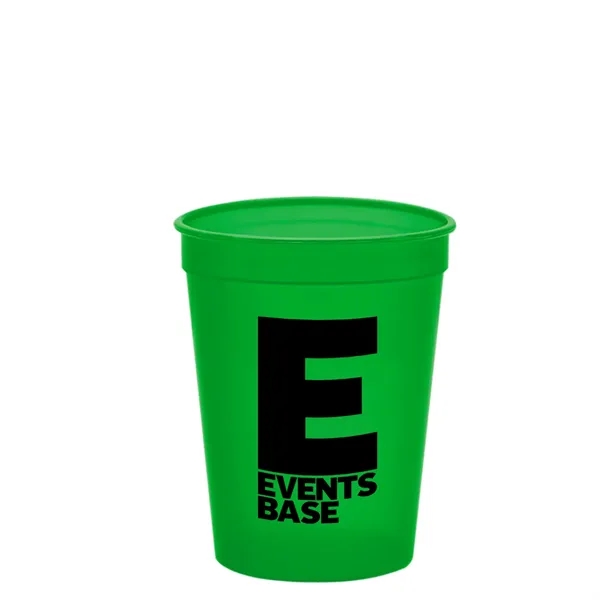 Molded in USA 16 oz. Stadium Cup with Lid & Straw... from ASI 40480 Koozie Group