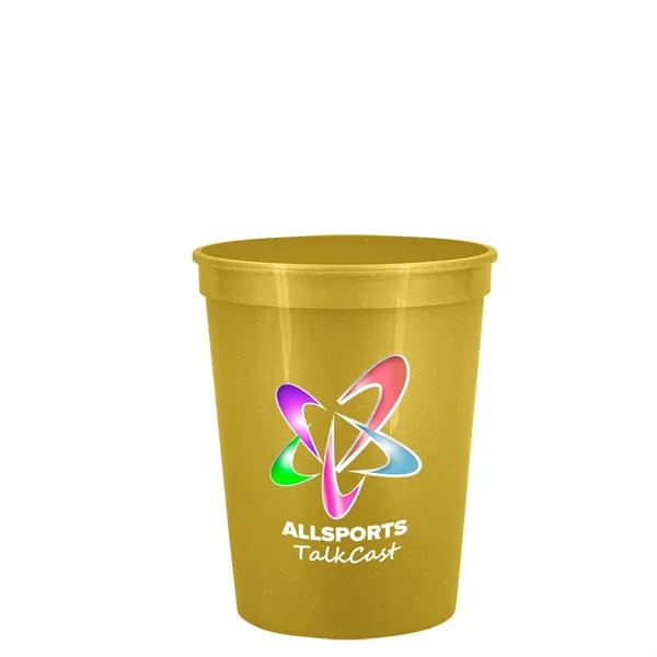 Molded in USA 16 oz. Stadium Cup with Lid & Straw... from ASI 40480 Koozie Group