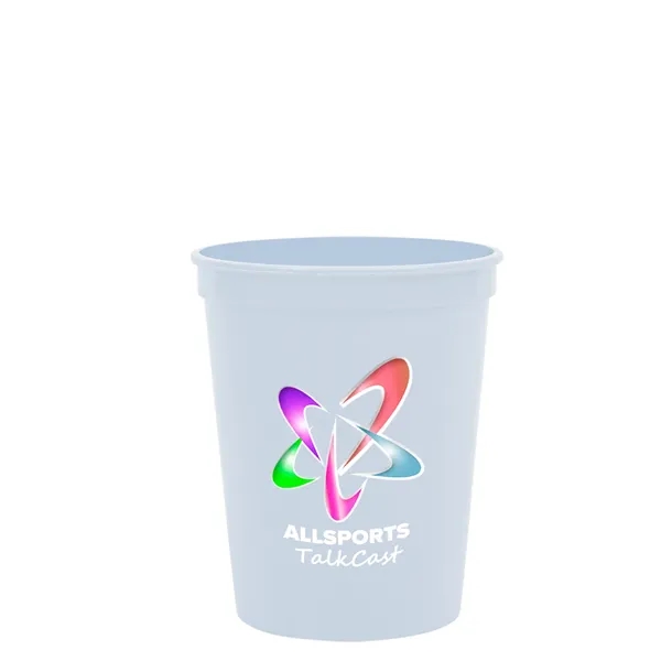 Molded in USA 16 oz. Stadium Cup with Lid & Straw... from ASI 40480 Koozie Group