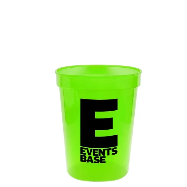 Molded in USA 16 oz. Stadium Cup with Lid & Straw... from ASI 40480 Koozie Group
