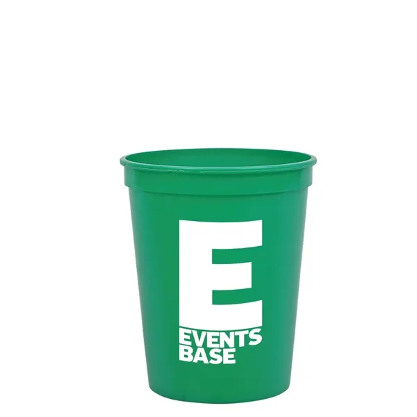 Molded in USA 16 oz. Stadium Cup with Lid & Straw... from ASI 40480 Koozie Group