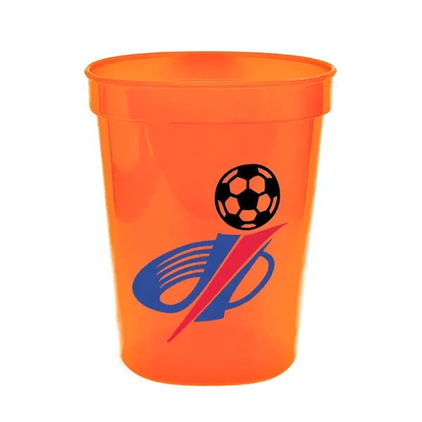 16 oz. translucent smooth-sided stadium cup.... from ASI 40480 Koozie Group