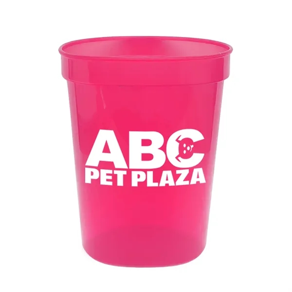 16 oz. translucent smooth-sided stadium cup.... from ASI 40480 Koozie Group