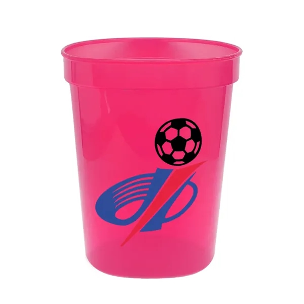16 oz. translucent smooth-sided stadium cup.... from ASI 40480 Koozie Group
