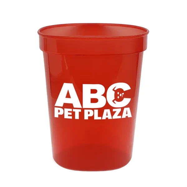 16 oz. translucent smooth-sided stadium cup.... from ASI 40480 Koozie Group