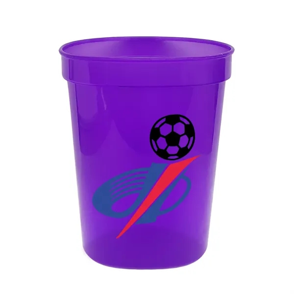 16 oz. translucent smooth-sided stadium cup.... from ASI 40480 Koozie Group