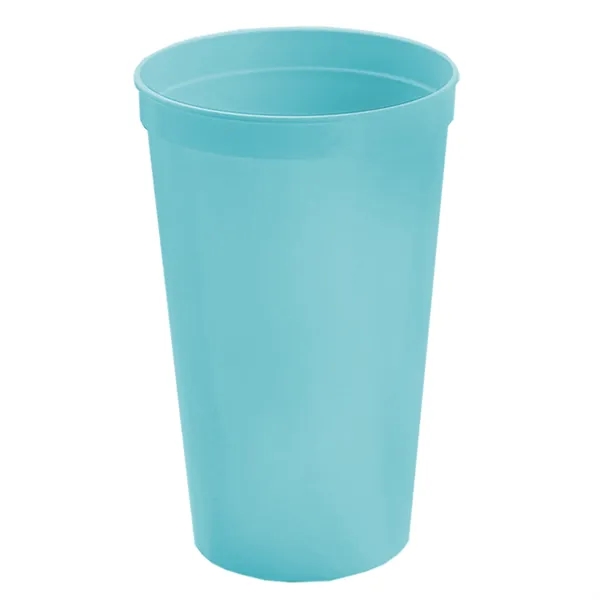 Reusable and recyclable polypropylene 20 oz. stadium cup.... from ASI 40480 Koozie Group
