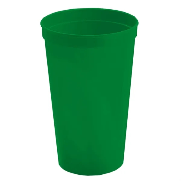 Reusable and recyclable polypropylene 20 oz. stadium cup.... from ASI 40480 Koozie Group