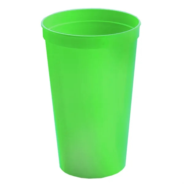 Reusable and recyclable polypropylene 20 oz. stadium cup.... from ASI 40480 Koozie Group