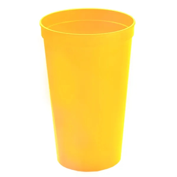 Reusable and recyclable polypropylene 20 oz. stadium cup.... from ASI 40480 Koozie Group