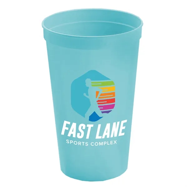 Reusable and recyclable polypropylene 20 oz. stadium cup.... from ASI 40480 Koozie Group