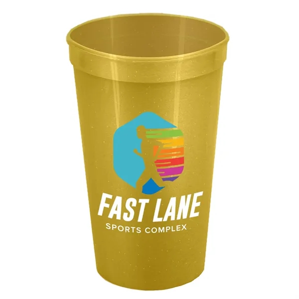Reusable and recyclable polypropylene 20 oz. stadium cup.... from ASI 40480 Koozie Group