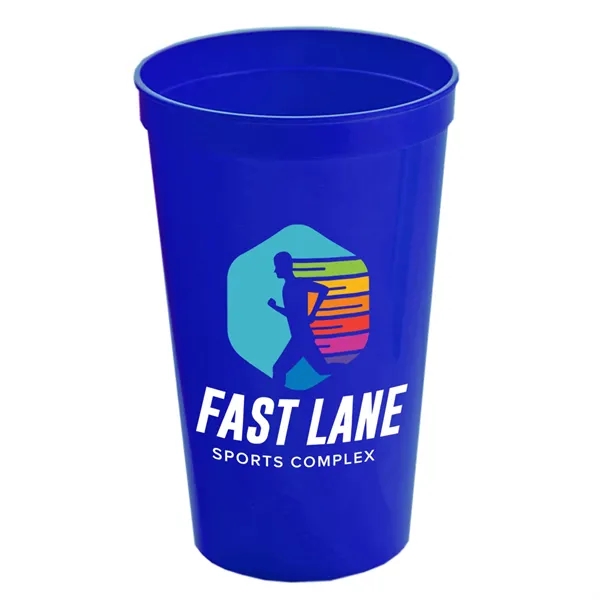 Reusable and recyclable polypropylene 20 oz. stadium cup.... from ASI 40480 Koozie Group