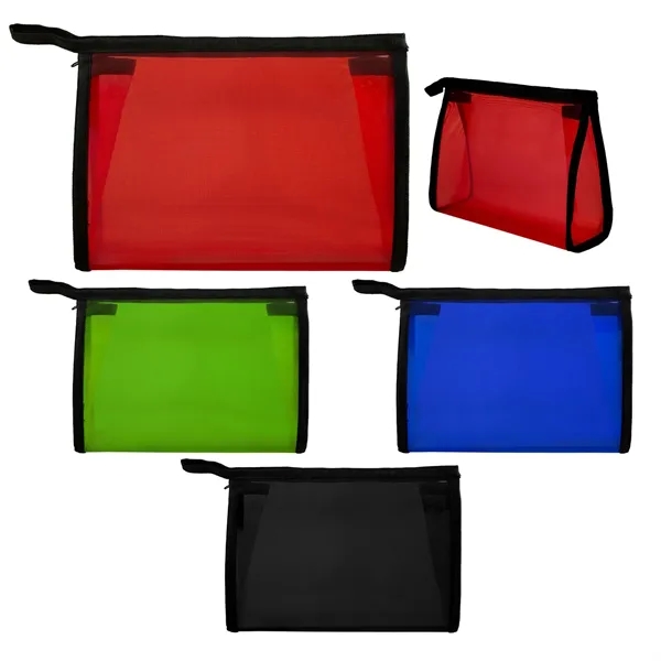 Recycled Mesh Toiletry Bag... from ASI 30208 A P Specialties / AP Specialties