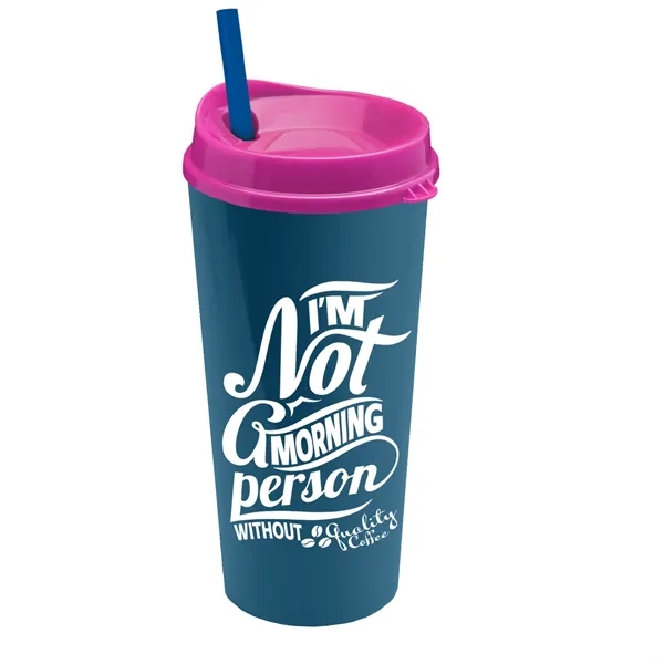 The Roadmaster - 20 oz. Travel Tumbler with Sip Lid &... from ASI 40480 Koozie Group