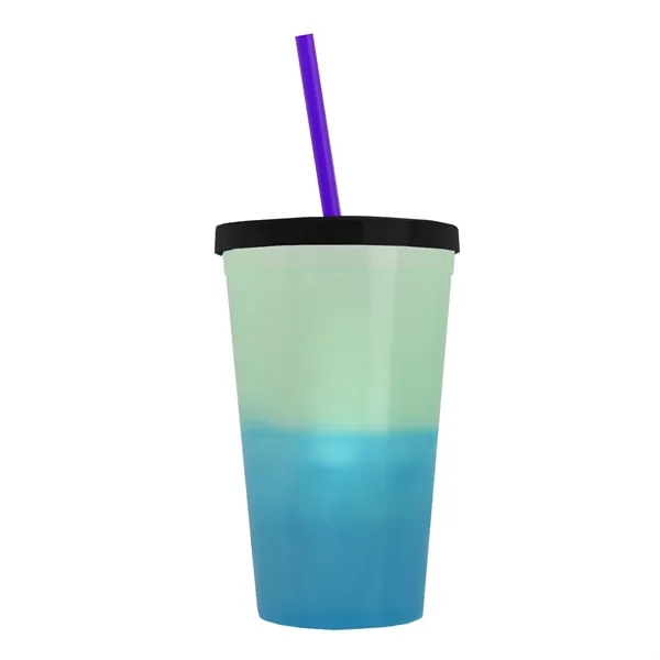 22 oz Travel Tumbler with lid and straw - wide selection... from ASI 40480 Koozie Group