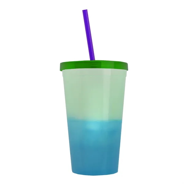 22 oz Travel Tumbler with lid and straw - wide selection... from ASI 40480 Koozie Group