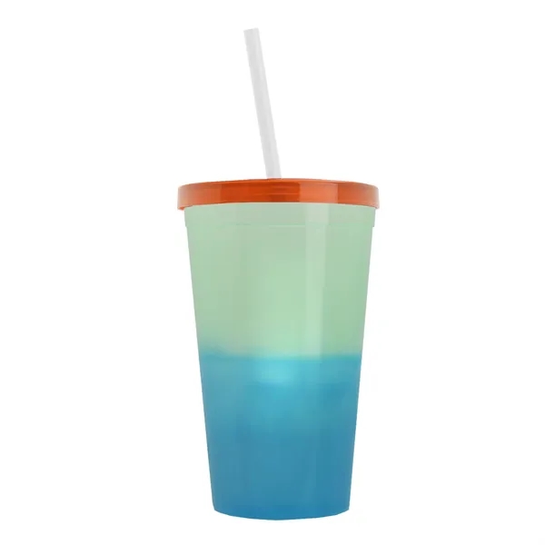 22 oz Travel Tumbler with lid and straw - wide selection... from ASI 40480 Koozie Group
