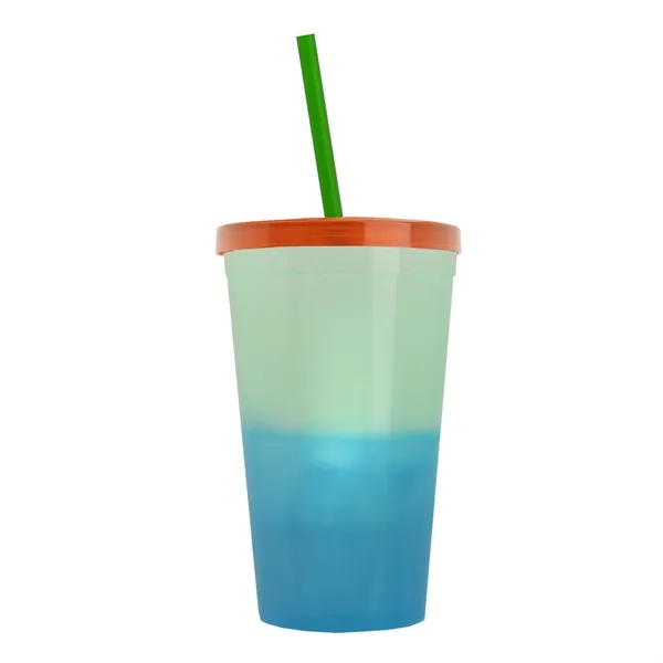 22 oz Travel Tumbler with lid and straw - wide selection... from ASI 40480 Koozie Group