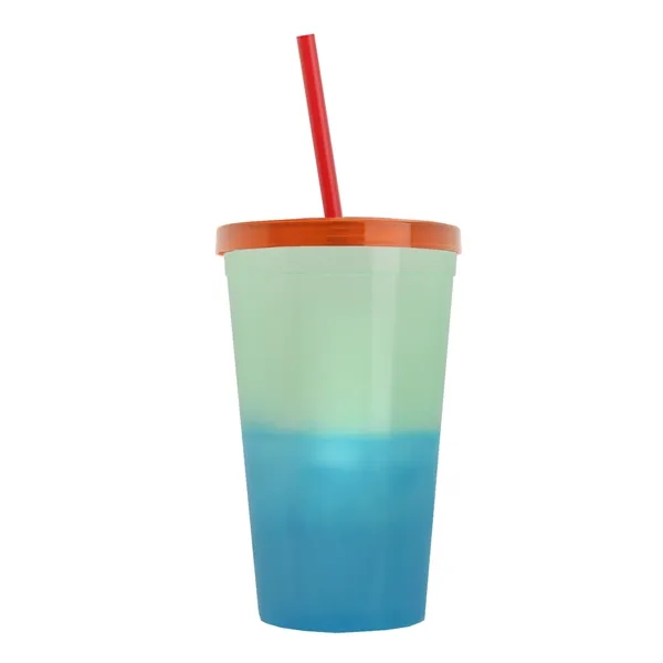 22 oz Travel Tumbler with lid and straw - wide selection... from ASI 40480 Koozie Group