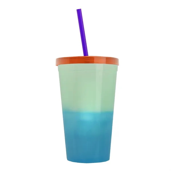 22 oz Travel Tumbler with lid and straw - wide selection... from ASI 40480 Koozie Group
