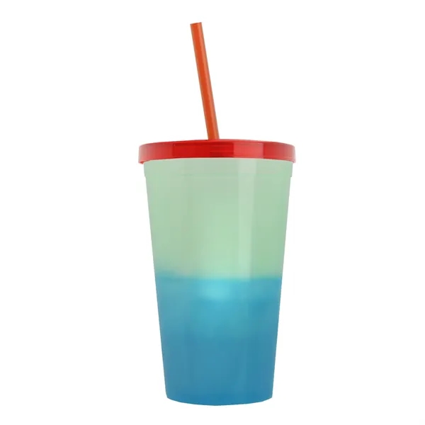 22 oz Travel Tumbler with lid and straw - wide selection... from ASI 40480 Koozie Group