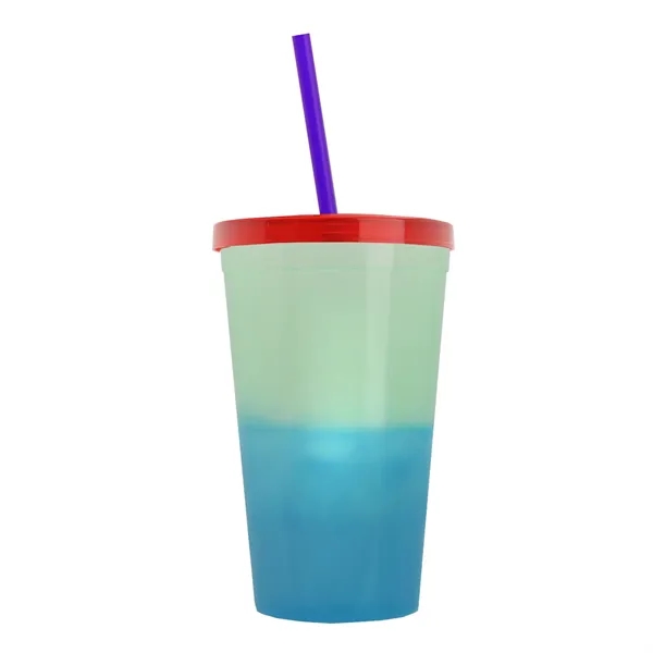 22 oz Travel Tumbler with lid and straw - wide selection... from ASI 40480 Koozie Group