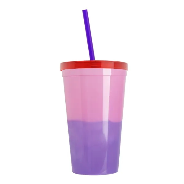 22 oz Travel Tumbler with lid and straw - wide selection... from ASI 40480 Koozie Group
