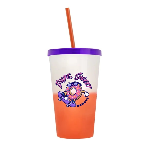 22 oz Travel Tumbler with lid and straw - wide selection... from ASI 40480 Koozie Group