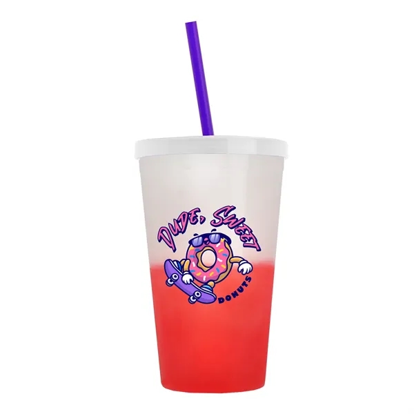 22 oz Travel Tumbler with lid and straw - wide selection... from ASI 40480 Koozie Group