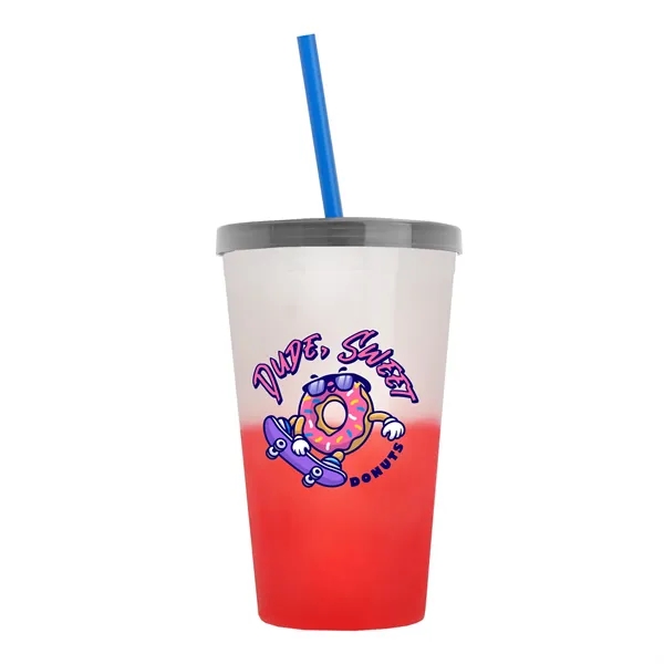 22 oz Travel Tumbler with lid and straw - wide selection... from ASI 40480 Koozie Group