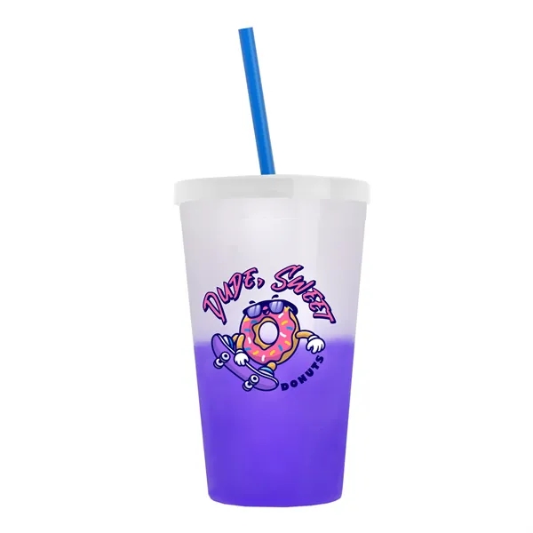 22 oz Travel Tumbler with lid and straw - wide selection... from ASI 40480 Koozie Group