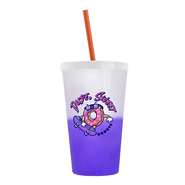 22 oz Travel Tumbler with lid and straw - wide selection... from ASI 40480 Koozie Group