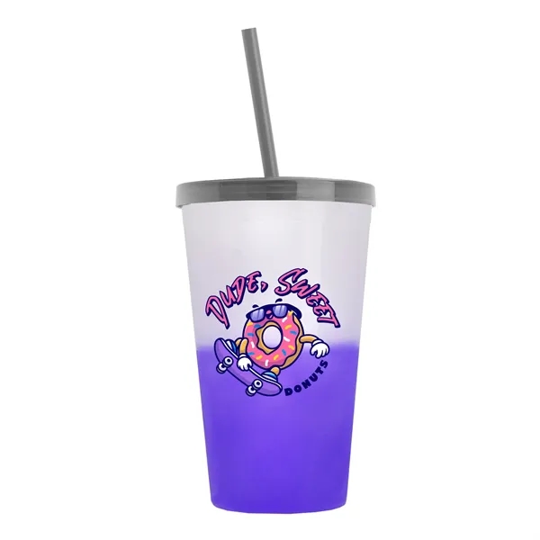 22 oz Travel Tumbler with lid and straw - wide selection... from ASI 40480 Koozie Group