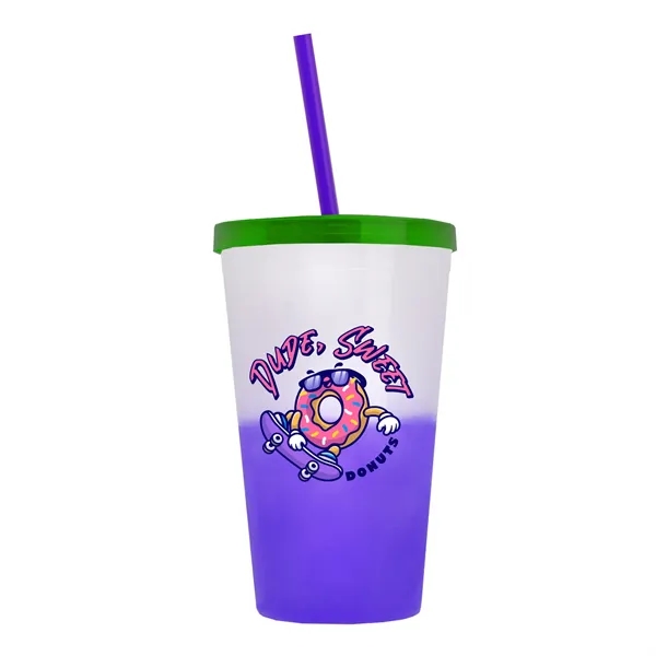 22 oz Travel Tumbler with lid and straw - wide selection... from ASI 40480 Koozie Group