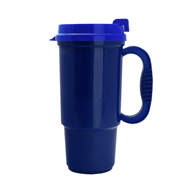 Insulated 16 oz. auto mug, BPA/BPS free, reusable and recyclable polypropylene.... from ASI 40480 Koozie Group