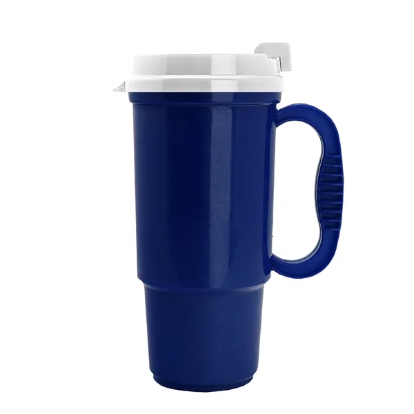 Insulated 16 oz. auto mug, BPA/BPS free, reusable and recyclable polypropylene.... from ASI 40480 Koozie Group