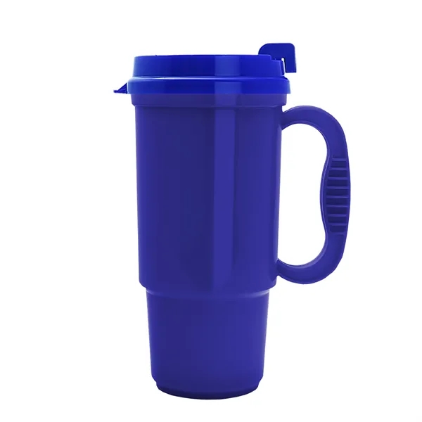 Insulated 16 oz. auto mug, BPA/BPS free, reusable and recyclable polypropylene.... from ASI 40480 Koozie Group