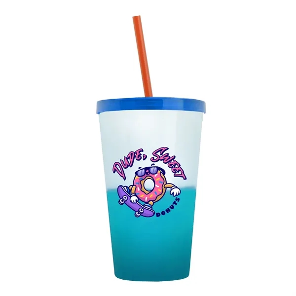 22 oz Travel Tumbler with lid and straw - wide selection... from ASI 40480 Koozie Group