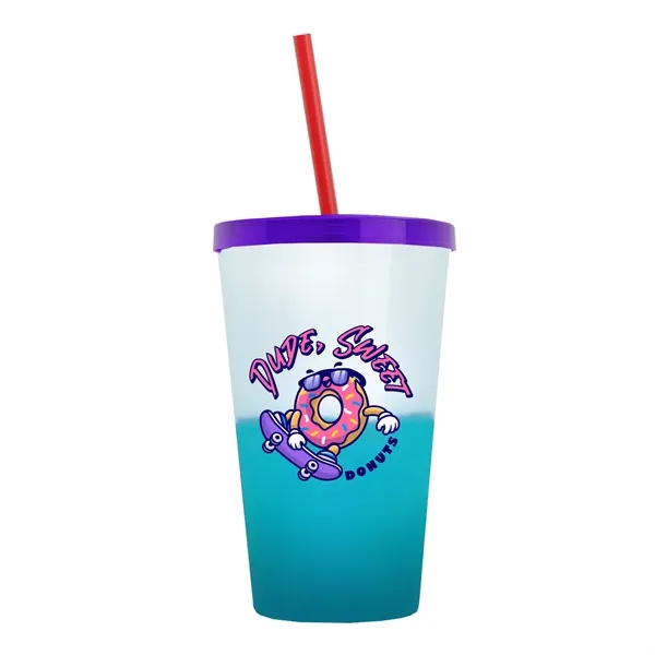 22 oz Travel Tumbler with lid and straw - wide selection... from ASI 40480 Koozie Group